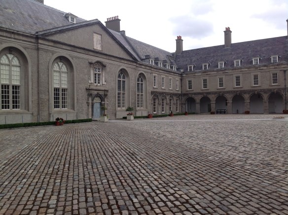Royal Hospital Kilmainham, Courtyard of the Museum of Modern Art, Dublin, Ireland